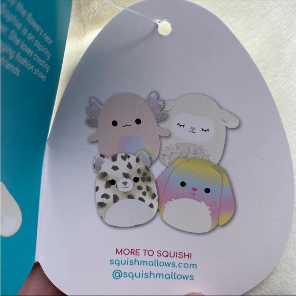 Squishmallow 12” Sophie Fuzzy Belly Lamb Easter Soft  Plush Pillow Toy - Picture 5 of 7